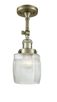 Franklin Semi-Flush Mount Brushed Satin Nickel