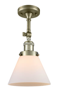 Franklin Semi-Flush Mount Brushed Satin Nickel