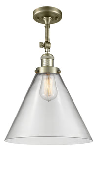 Franklin Semi-Flush Mount Seedy Shade