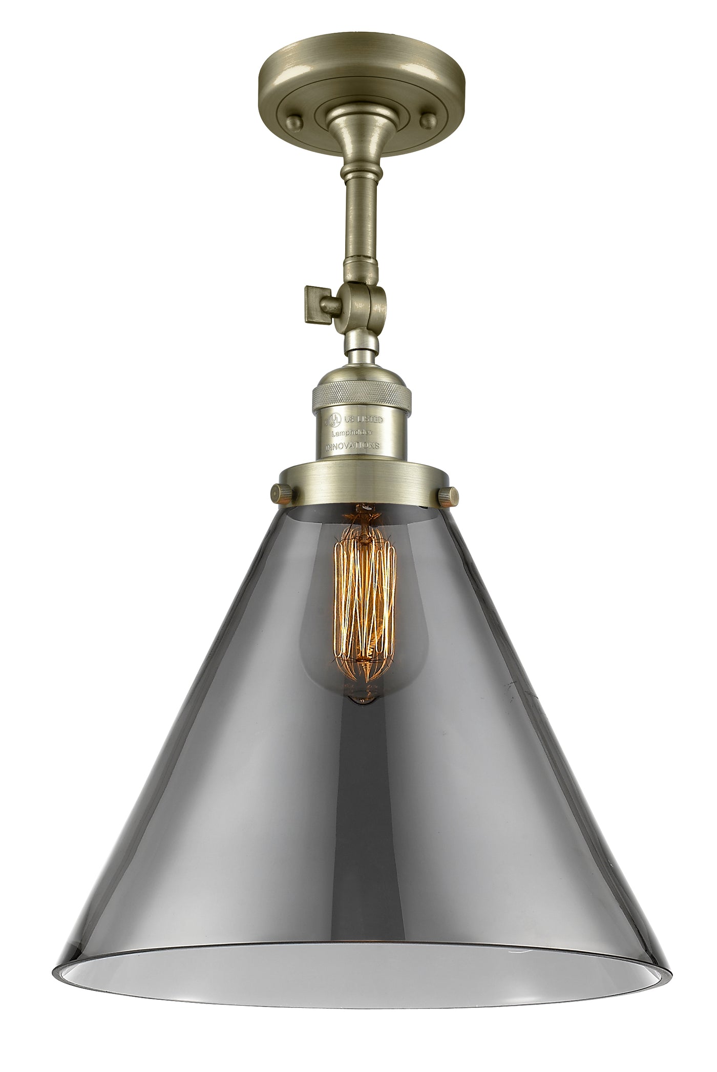 Franklin Semi-Flush Mount Seedy Shade