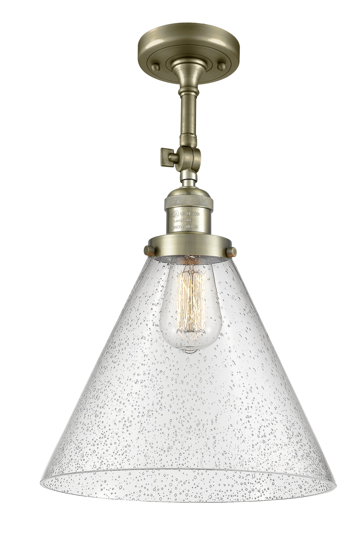 Franklin Semi-Flush Mount Seedy Shade