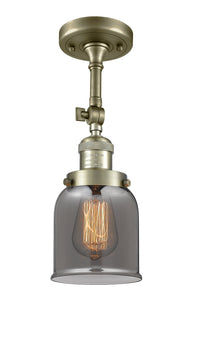 Franklin Semi-Flush Mount Brushed Satin Nickel