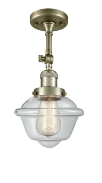 Franklin Semi-Flush Mount Brushed Satin Nickel