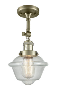 Franklin Semi-Flush Mount Brushed Satin Nickel