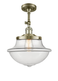 Franklin Semi-Flush Mount Brushed Nickel