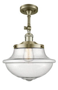 Franklin Semi-Flush Mount Brushed Nickel