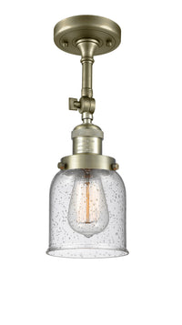 Franklin Semi-Flush Mount Satin Nickel