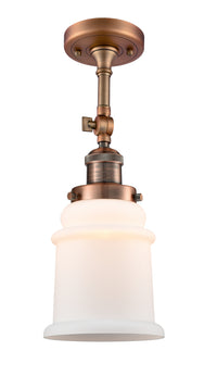 Franklin Semi-Flush Mount Brushed Nickel