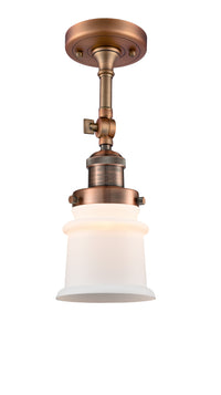Franklin Semi-Flush Mount Brushed Satin Nickel