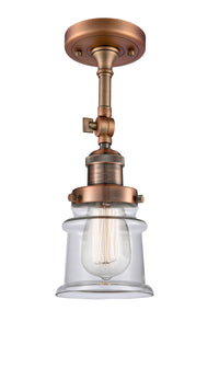 Franklin Semi-Flush Mount Brushed Satin Nickel