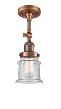 Franklin Semi-Flush Mount Brushed Satin Nickel