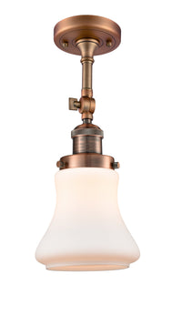Franklin Semi-Flush Mount Brushed Nickel