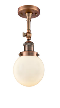 Franklin Semi-Flush Mount Brushed Satin Nickel