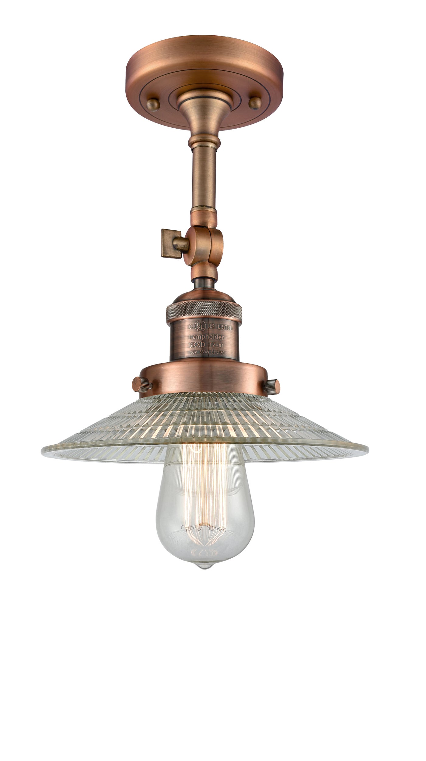 Franklin Restoration Semi-Flush Mount Brushed Nickel