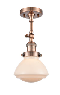 Franklin Semi-Flush Mount Brushed Satin Nickel
