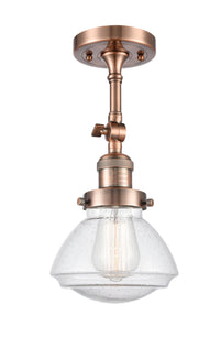 Franklin Semi-Flush Mount Brushed Satin Nickel