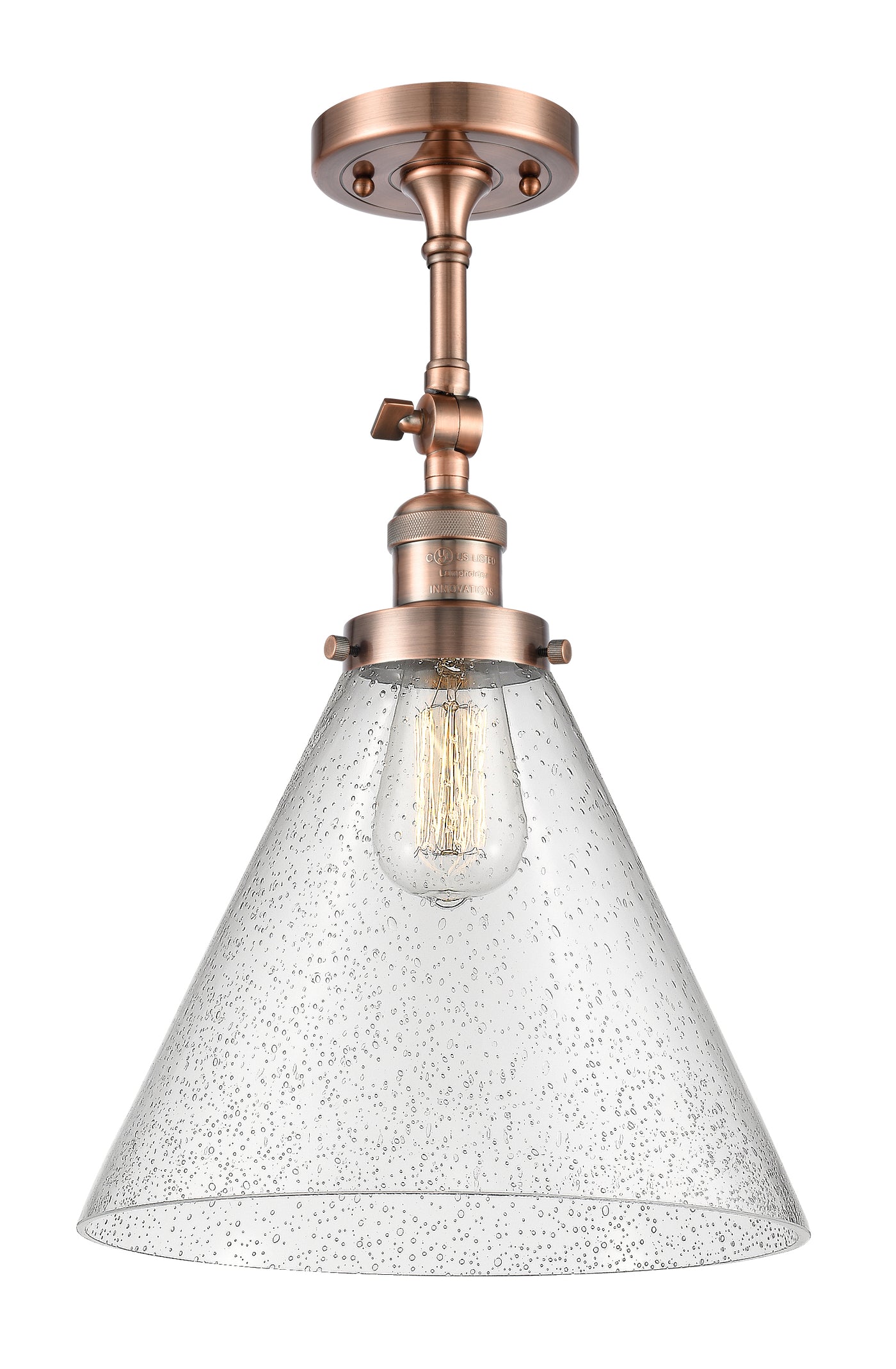 Franklin Semi-Flush Mount Seedy Shade