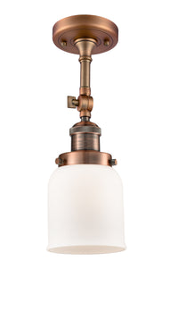 Franklin Semi-Flush Mount Satin Nickel