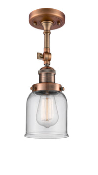 Franklin Semi-Flush Mount Satin Nickel