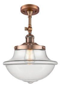 Franklin Semi-Flush Mount Satin Nickel