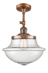 Franklin Semi-Flush Mount Brushed Nickel