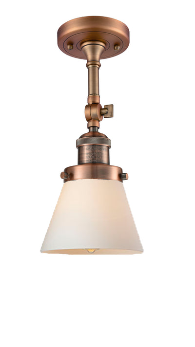 Franklin Semi-Flush Mount Seedy Glass Satin