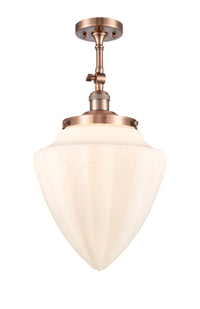 Franklin Semi-Flush Mount Brushed Nickel
