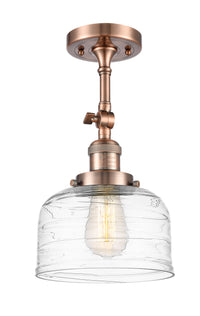 Franklin Semi-Flush Mount Brushed Satin Nickel