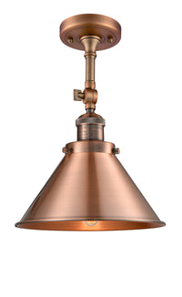 Franklin Semi-Flush Mount Brushed Satin Nickel