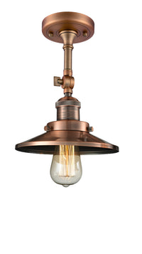 Franklin Semi-Flush Mount Brushed Satin Nickel