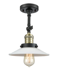 Franklin Restoration Semi-Flush Mount Matte White