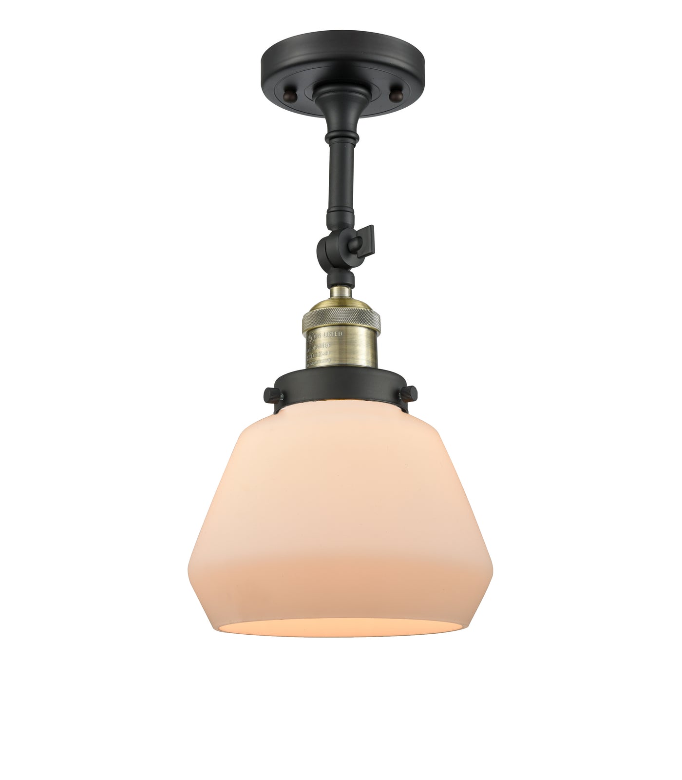 Franklin Semi-Flush Mount Brushed Satin Nickel