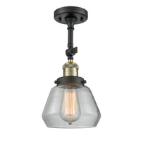 Franklin Semi-Flush Mount Brushed Nickel Steel