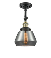 Franklin Semi-Flush Mount Brushed Satin Nickel