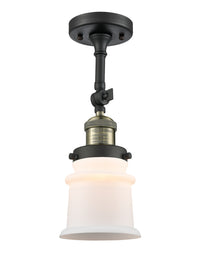 Franklin Semi-Flush Mount Brushed Nickel