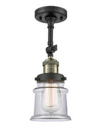 Franklin Semi-Flush Mount Brushed Satin Nickel