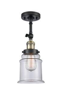 Franklin Semi-Flush Mount Brushed Nickel