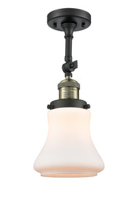 Franklin Semi-Flush Mount Brushed Nickel