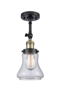 Franklin Semi-Flush Mount Brushed Nickel