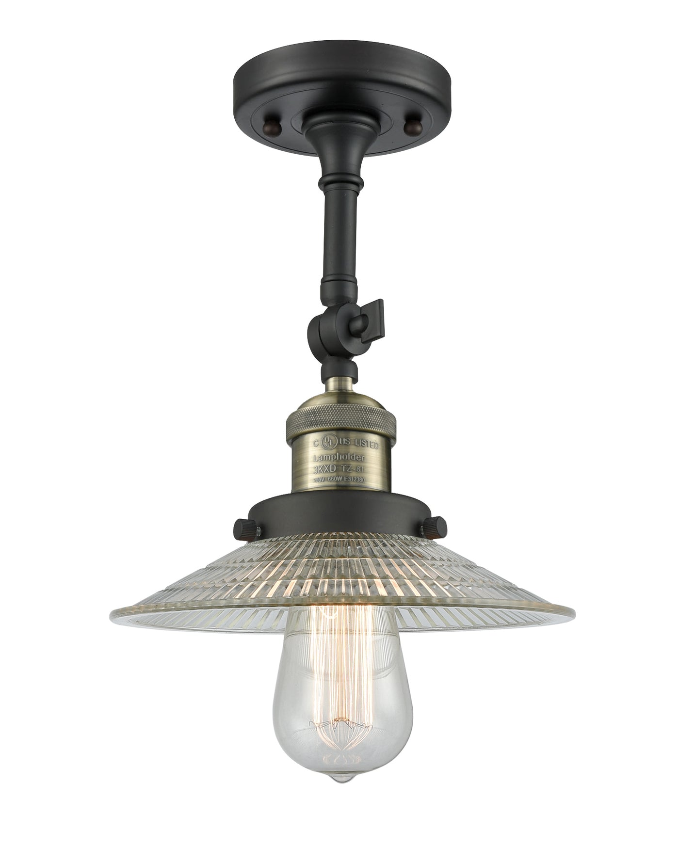Franklin Restoration Semi-Flush Mount Brushed Nickel