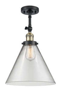 Franklin Semi-Flush Mount Seedy Shade