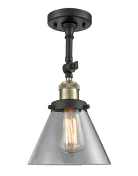 Franklin Semi-Flush Mount Brushed Nickel