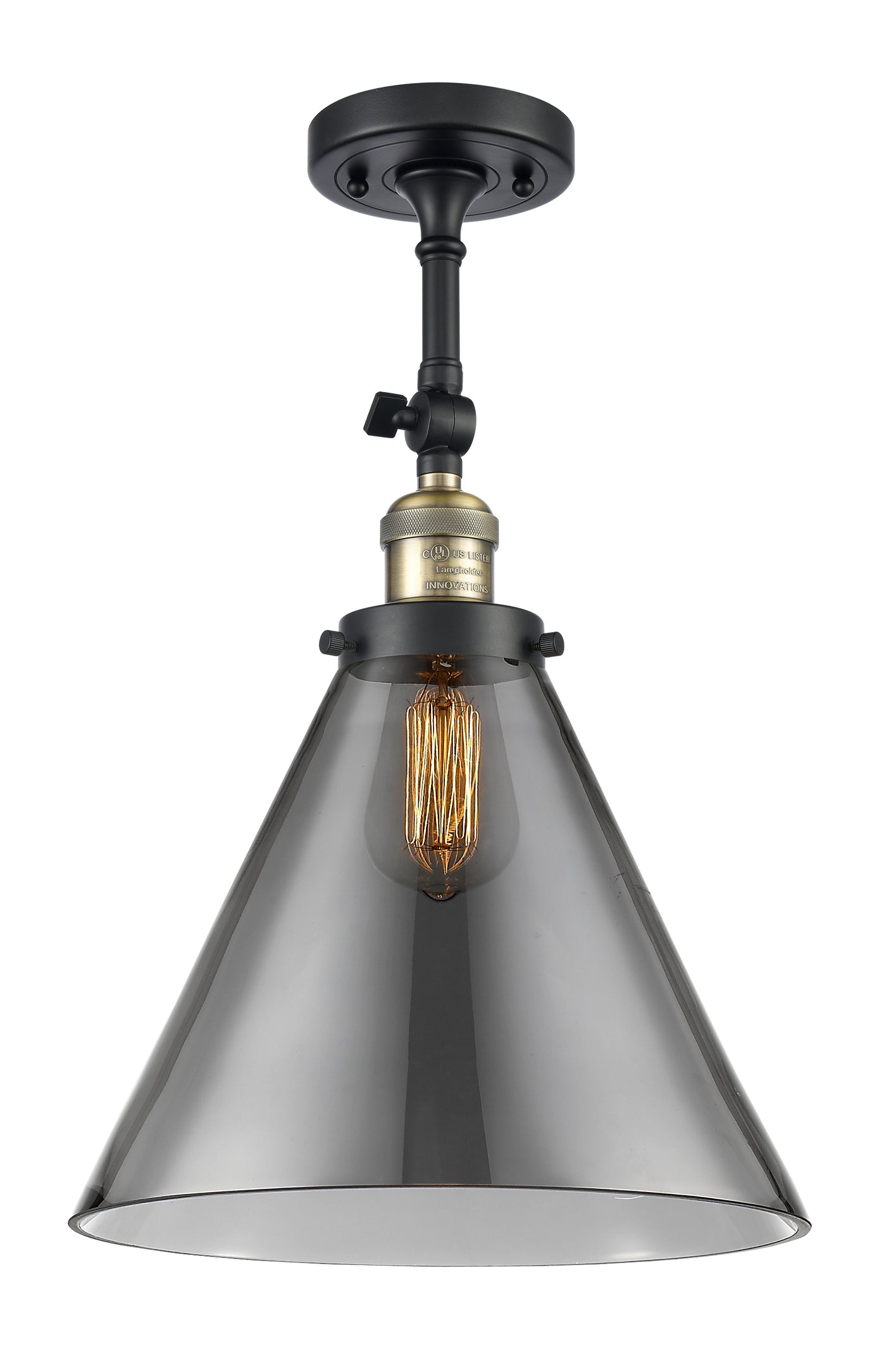 Franklin Semi-Flush Mount Seedy Shade
