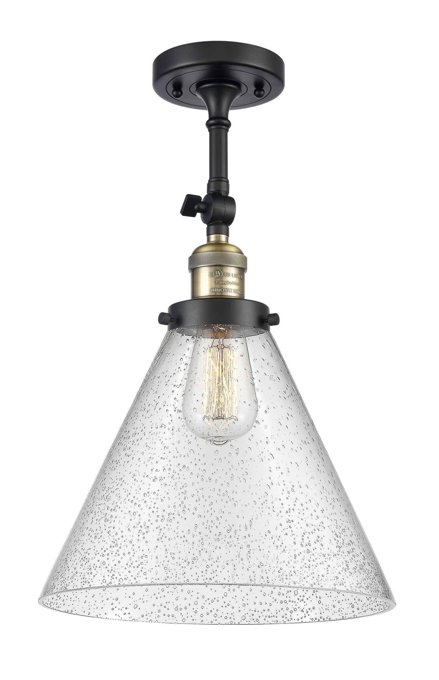 Franklin Semi-Flush Mount Seedy Shade