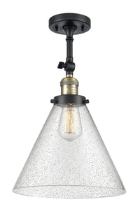 Franklin Semi-Flush Mount Seedy Shade