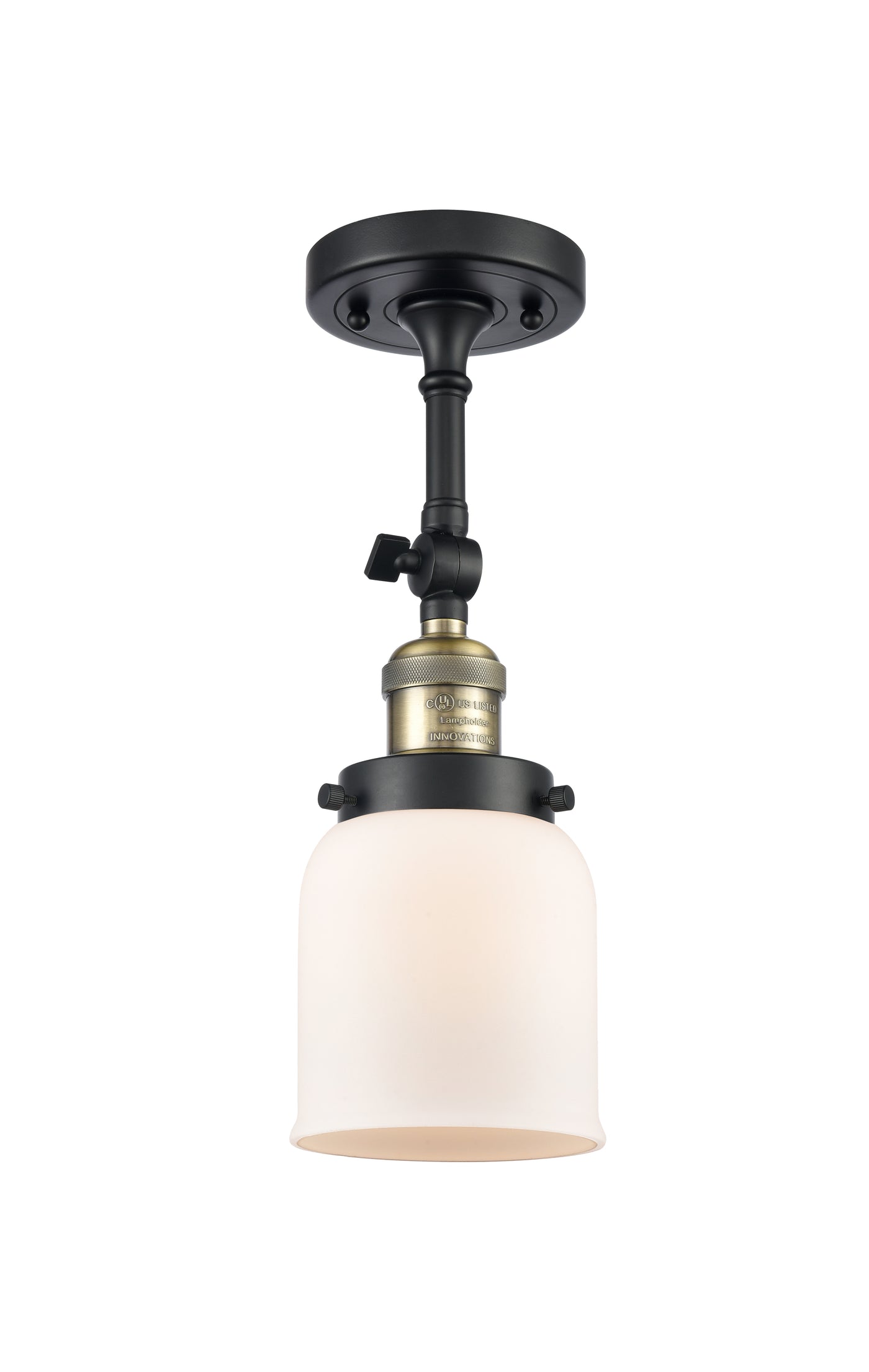 Franklin Semi-Flush Mount Brushed Satin Nickel