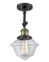 Franklin Semi-Flush Mount Brushed Satin Nickel