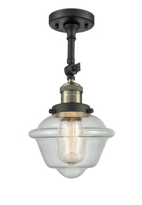 Franklin Semi-Flush Mount Brushed Nickel