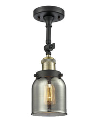 Franklin Semi-Flush Mount Satin Nickel