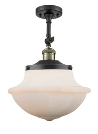 Franklin Semi-Flush Mount Brushed Nickel